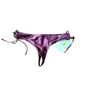 BODY GLOVE, SIZE S, G STRING, BIKINI BOTTOM, BURGUNDY